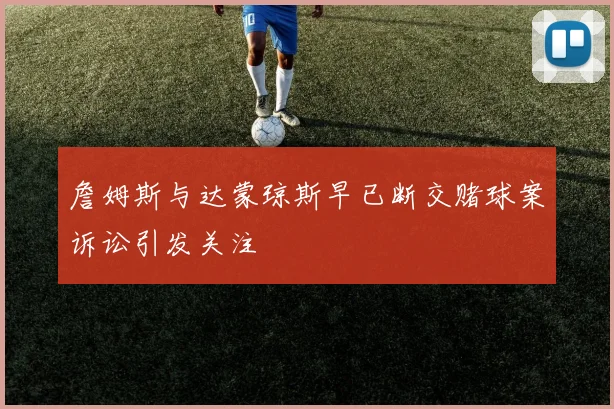 詹姆斯与达蒙琼斯早已断交赌球案诉讼引发关注